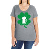 drink and irish Ladies Curvy T-Shirt