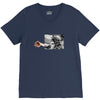 Football Statue V-Neck Tee