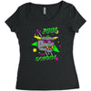 too zuul for school Women's Triblend Scoop T-shirt