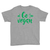 go vegan Youth Tee