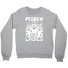 power to the cat ladies Crewneck Sweatshirt