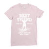 Best Friend Chihuahua Ladies Fitted T-Shirt