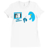 retweet Ladies Fitted T-Shirt