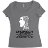 12  engineer understand Women's Triblend Scoop T-shirt