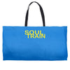 soul train retro 60s 70s 80s music party present tee new Weekender Totes