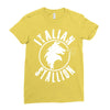 italian stallion 2 Ladies Fitted T-Shirt