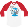 hipster ice cube 3/4 Sleeve Shirt