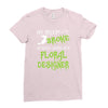 my broom broke Ladies Fitted T-Shirt