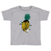 pineapple skateboarding Toddler T-shirt