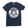 death before decaf coffee Ladies Fitted T-Shirt