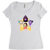 the crystal gems Women's Triblend Scoop T-shirt