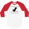 internet is broken game funky 3/4 Sleeve Shirt
