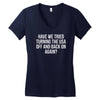 have we tried Women's V-Neck T-Shirt