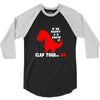 funny dino 3/4 Sleeve Shirt