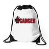 Fuck Cancer Deadpool Drawstring Bags