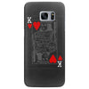 king of hearts playing card Samsung Galaxy S7 Edge