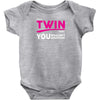 It's A Twin Thing Baby Onesie
