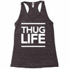 thug life Racerback Tank