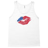 4th of July Lip Tank Top