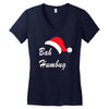 bah humbug Women's V-Neck T-Shirt
