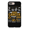 Born Cancer Multitasking Problem Solving Tees iPhone 8 Plus