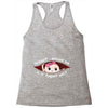 August Peeking Out Baby Girl Racerback Tank