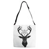 Deer With Diamond Adjustable Strap Totes