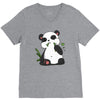panda (2) V-Neck Tee