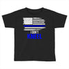 i don't kneel   patriotic stand for the flag, kneel for the dead Toddler T-shirt