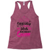 Celebrating With The 50th Birthday Queen Racerback Tank