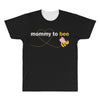 Mom to Bee Baby Girl All Over Men's T-shirt
