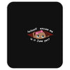 June Peeking Out Baby Girl Mousepad