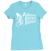 adventure before dementia 4 Ladies Fitted T-Shirt