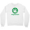 vegetarian sweet leaf Crewneck Sweatshirt