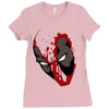 deadpool Ladies Fitted T-Shirt