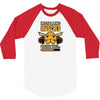 pikachu muscles 3/4 Sleeve Shirt