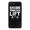 bro do you even lift baseball raglan iPhone 7 Plus Case