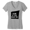 blink Women's V-Neck T-Shirt