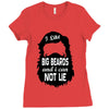 i like big beards and i cannot lie Ladies Fitted T-Shirt