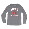 size matters Long Sleeve Shirts