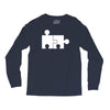 rude jigsaw ideal birthday present or gift Long Sleeve Shirts