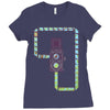 camera Ladies Fitted T-Shirt