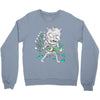 preparing for the goblin fire Crewneck Sweatshirt