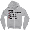 i have 2 daughter Zipper Hoodie