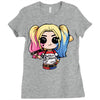 harley quinn Ladies Fitted T-Shirt