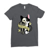 schrodinger cat tattoo Ladies Fitted T-Shirt