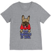 the snuggle is real V-Neck Tee
