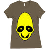 happy Ladies Fitted T-Shirt