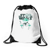stop wars Drawstring Bags