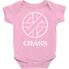 crass anarcho punk rock Baby Onesie